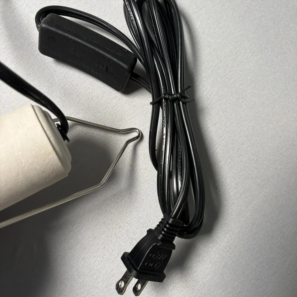 Zoo Med Mini Deep Dome Lamp Fixture LF-18 Black 5.5 Inch 100W Max